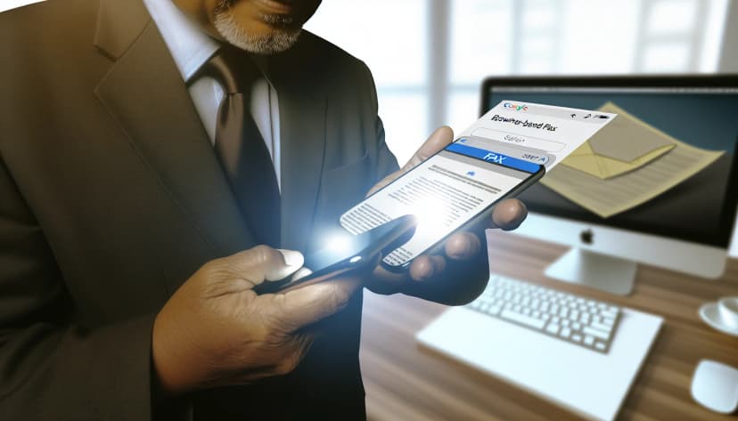 How to Send a Fax from iPhone Without an App